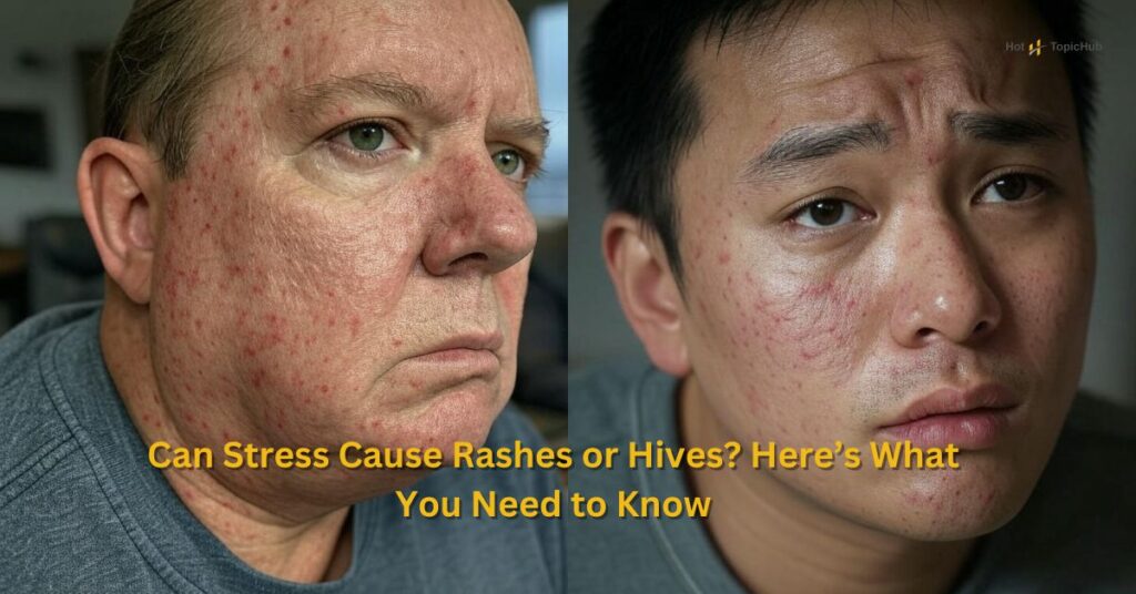 Can Stress Cause Rashes or Hives Here’s What You Need to Know